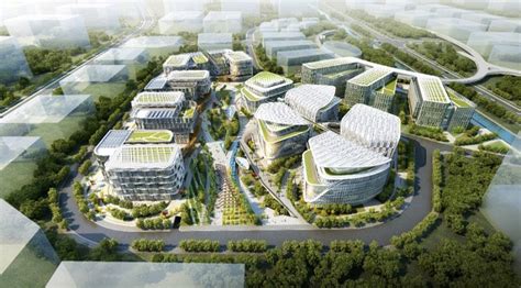 [河北]高科技孵化产业园区投标方案设计2021-办公建筑-筑龙建筑设计论坛