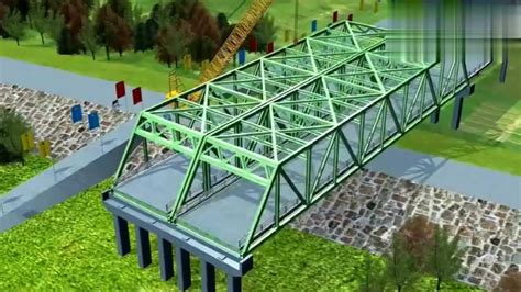 市政工程桥梁施工详细三维动画讲解超长版_腾讯视频