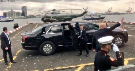 特朗普3月底终于要换新车 看看总统座驾什么样？