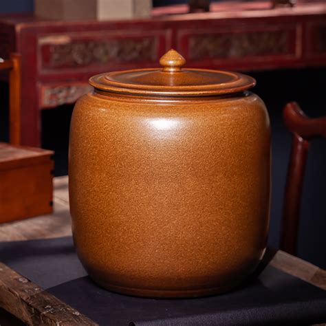 枣罐景德镇陶瓷米缸米桶储米箱5kg密封防虫防潮带盖装米桶10斤-阿里巴巴