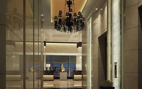 【酒店设计】滨河一号五星级综合酒店全案设计 - 效果图交流区-建E室内设计网
