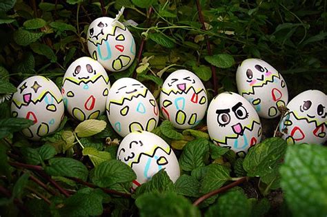儿童玩具_彩绘鸡蛋 仿真彩色鸡蛋壳 儿童手绘玩具端午节幼儿园diy装饰 - 阿里巴巴