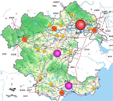 《揭阳市城市总体规划（2010-2030年）》初步成果公示（城市规划区综合交通规划）-建设规划管理