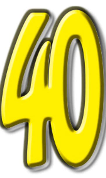 Happy 40. Birthday Stock Photo - Alamy