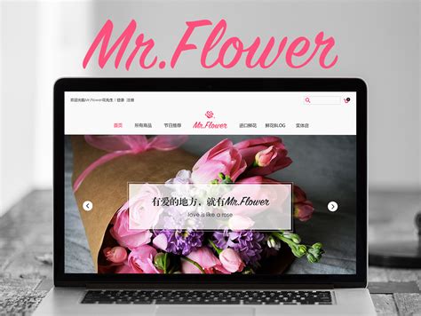 Mr.Flower花先生－电商Web端和Mobile端界面设计_ClaudiaLin-站酷ZCOOL