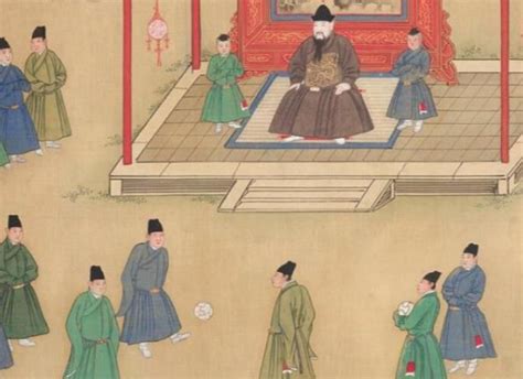 明宣宗行乐图图片