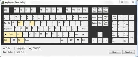 键盘按键测试软件Keyboard Test Utility_官方电脑版_华军软件宝库