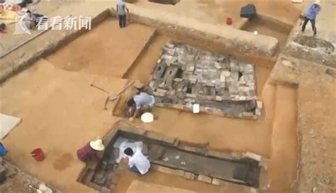 南阳新野发现一座宋代古墓，挖掘现场引发围观
