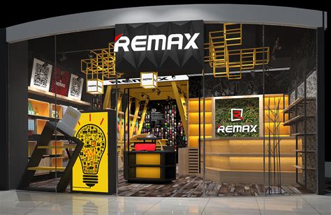 remax黑龙江商场零售店设计（更新完工实景照片）|空间|展示设计 |阿祯 - 原创作品 - 站酷 (ZCOOL)