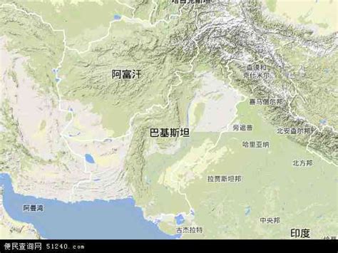 巴基斯坦地图 - 巴基斯坦卫星地图 - 巴基斯坦高清航拍地图 - 便民查询网地图