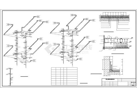 新疆某六层公寓水暖施工cad图纸（含给排水设计，含暖通设计）_土木在线