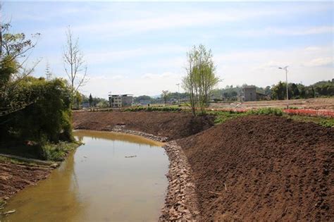 梁平区新盛河干流新盛至龙门段生态修复工程预计6月底完工