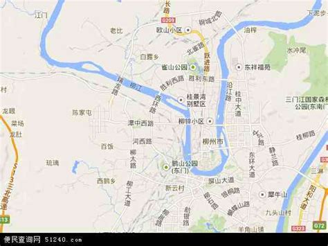 柳南区地图 - 柳南区卫星地图 - 柳南区高清航拍地图