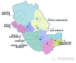 2015年北京教育地图：石景山区学区划分_小升初－其它_北京奥数网
