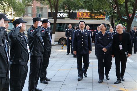 【图片新闻】湖北省公安厅内保总队领导来我校调研-华中师范保卫处
