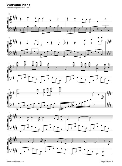 最长的旅途-无心法师片尾曲五线谱预览3-钢琴谱文件（五线谱、双手简谱、数字谱、Midi、PDF）免费下载