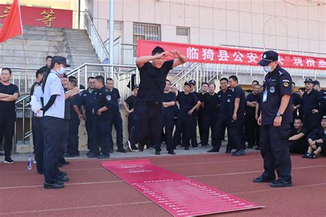 临猗县公安局组织开展警务实战技能和体能考核_黄河新闻网