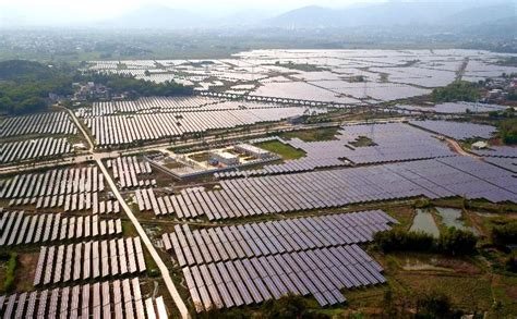广东省单体容量最大的光伏项目并网发电--广东省国资委-太阳能发电网