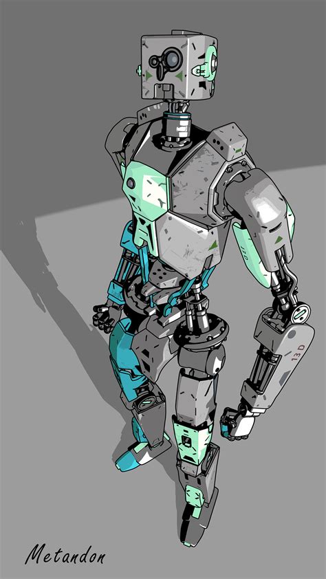 卡通风格机器人|三维|动画/影视|Metandon - 原创作品 - 站酷 (ZCOOL)