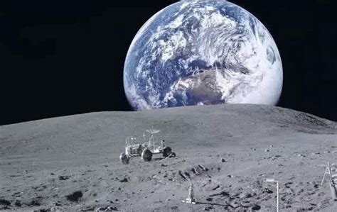 从月球看地球视频素材_ID:VCG42N1306205866-VCG.COM