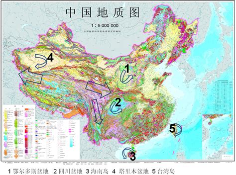 1:250万中国大地构造系列图出版发行_中国地质调查局