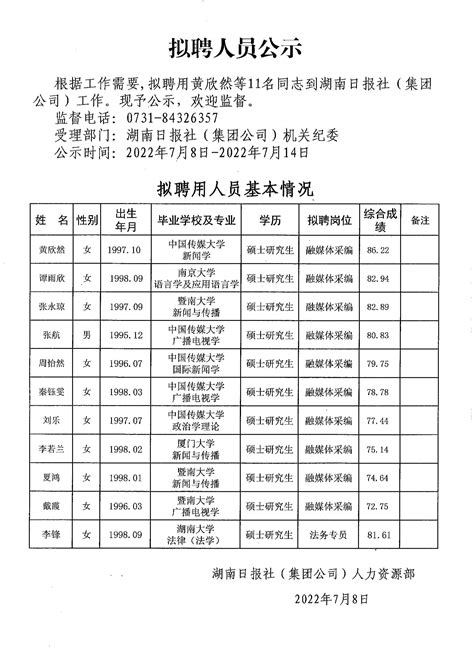 湖南省拟推荐第七届全国道德模范候选人公示公告 - 湖南正能量 - 新湖南