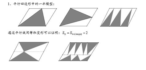 四年级小学数学平行四边形中的一半模型知识点讲解_上海爱智康