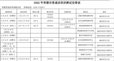 2022年湖南普通话考试时间安排【已公布】