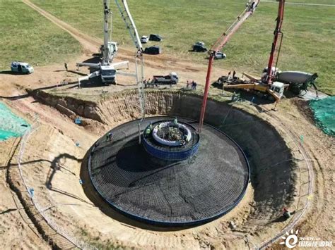 陆上超大容量机组落地深能内蒙古苏尼特左旗风电项目-国际风力发电网