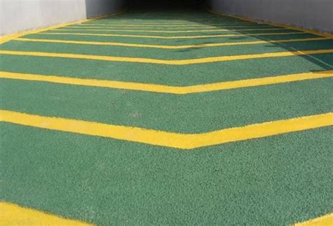 防滑地坪 - 彩色防滑路面 - 四川路兴建筑材料有限公司-透水混凝土彩色压模地坪
