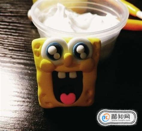 海绵宝宝粘土手工图片 海绵宝宝粘土手工图片