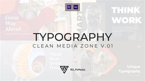 Typography Slide Clean Media Zone V.01 MOGRT[Videohive][Premiere Pro ...