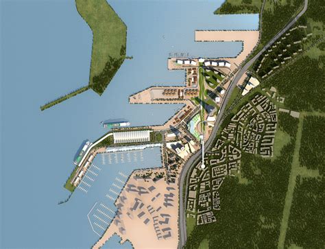 青岛大港商务区概念规划设计 - 项目作品 - 森摩建筑