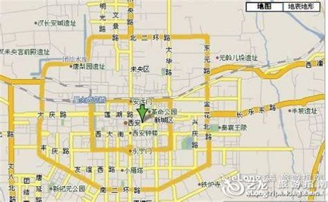 西安地图 - 图片 - 艺龙旅游指南