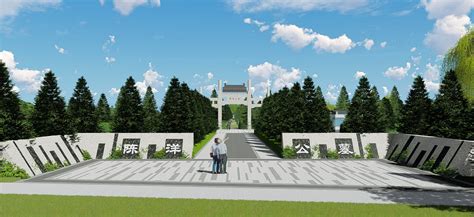 华北地区某家族墓项目_陵园设计,公墓设计