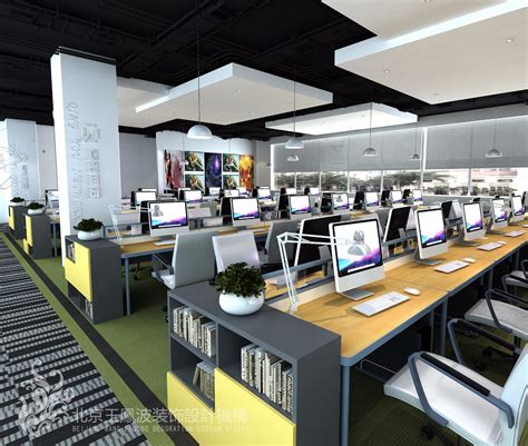 办公空间设计，游戏公司设计-建e室内设计网-设计案例