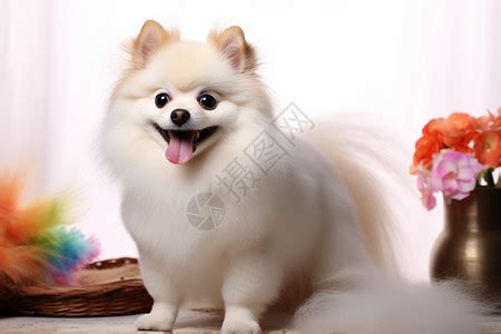 非主流博美犬头像女生