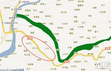 兴国新319国道路线图,路线图,上海地铁9号线线路图_大山谷图库