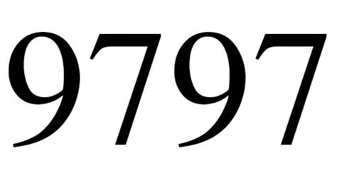 Numerologia: Il significato del numero 9797 | Sito Web Informativo