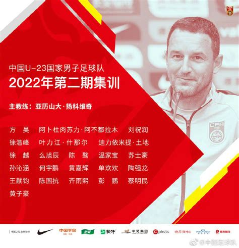 中国U23国家男足2022年第二期集训名单公布-闽南网
