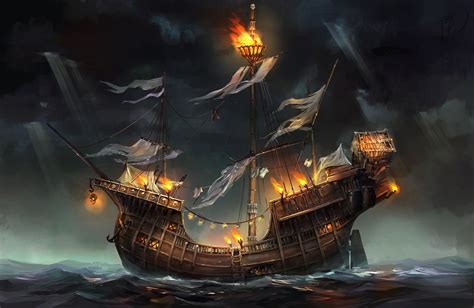 加勒比海盗之幽冥狂欢舟 由 土顽毛 创作 | 乐艺leewiART CG精英艺术社区，汇聚优秀CG艺术作品
