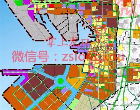 龙口市地图图片