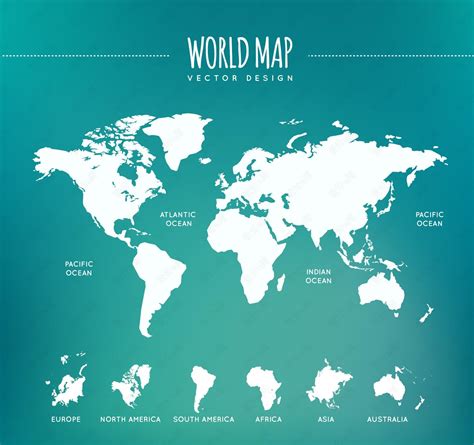 世界地形地图 - 世界地理地图 - 地理教师网
