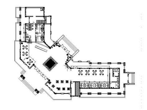[南充]中式售楼部会所装修设计施工图-商业空间装修-筑龙室内设计论坛