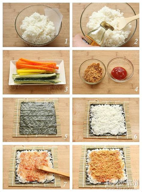 简单易做的的寿司的做法_【图解】简单易做的的寿司怎么做如何做好吃_简单易做的的寿司家常做法大全_哈尼22_豆果美食