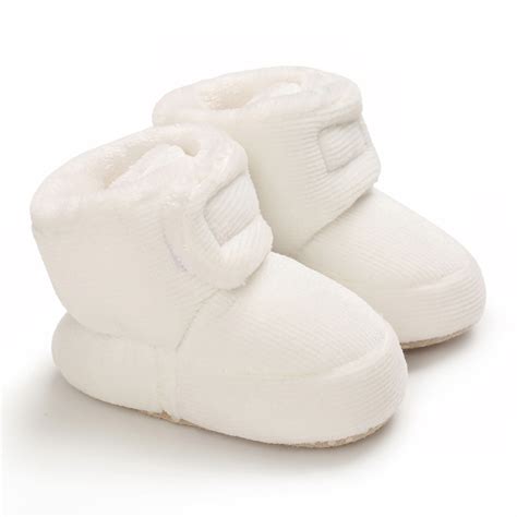 秋冬季棉鞋加绒雪地靴0-1岁男女宝宝保暖婴儿鞋软底鞋子学步鞋-阿里巴巴