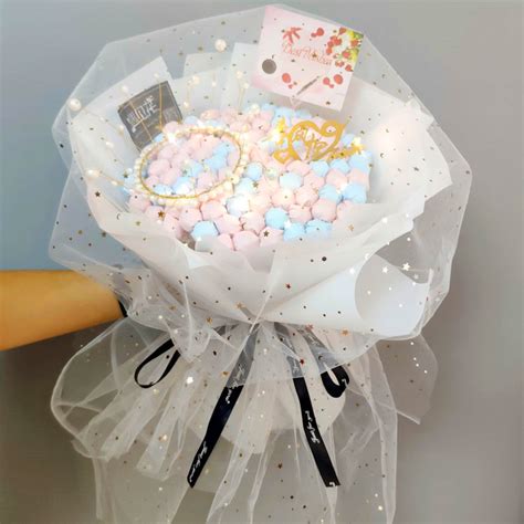 手工糖果花图片