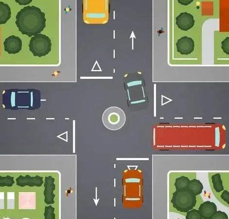 驾车通过无信号灯的交叉路口应该减速让行-有驾