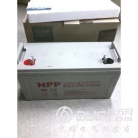 耐普NPP太阳能胶体蓄电池12V100AH广东厂家销售代理价_蓄电池_电源电器_-百方网