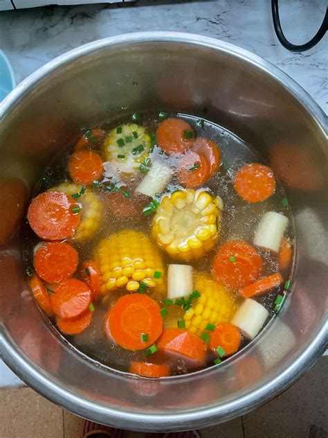 【高压锅排骨汤的做法步骤图，怎么做好吃】--我是小乖--_下厨房